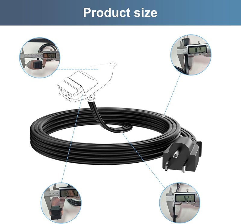 Solopen EZ Connect Power Cord for insinkerator Garbage Disposal 3.9Ft Power Cord for EZ Connect Power and Advanced Series Continuous Feed Food Waste Disposer Models, Compatible with CRD-EZ - Image 5